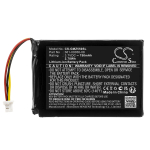 750mAh Replacement Battery for Garmin DriveSmart 55, DriveSmart 60, DriveSmart 61, 361-00056-08