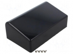 Enclosure: desktop | 1595 | X: 161mm | Y: 96mm | Z: 58mm | ABS | black