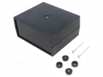 Enclosure: for power supplies | X: 100mm | Y: 120mm | Z: 56mm | ABS