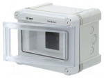 Enclosure: for modular components | IP66 | Mounting: wall mount