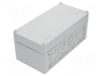 Enclosure: junction box | X: 150mm | Y: 300mm | Z: 132mm | polystyrene