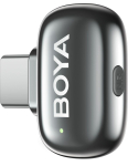 Microphone BOYA Boya wireless microphone mini 2-01 Lightning/USB-C lunar silver 6977490711829 (6977490711829)