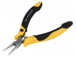 Pliers | round | ESD | 120mm | Conform to: DIN/ISO 9655,IEC 61340-5-1