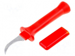 Knife | for removing insulation | Tool length: 180mm