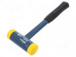 Hammer | 305mm | W: 125mm | 791g | Size: 40mm | round | polyurethane | steel