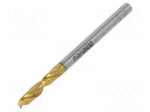 Drill bit | for metal | &Oslash;: 3mm | L: 46mm | HSS-CO | Features: grind blade