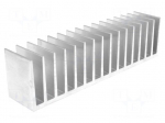 Heatsink: extruded | grilled | L: 40mm | W: 190.5mm | H: 50mm | aluminium