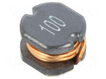 Inductor: wire | SMD | 10uH | 40m&Omega; | -40&divide;125&deg;C | &plusmn;20% | 2.6A | 7x7.8x5mm