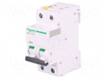 Circuit breaker | 400VAC | Inom: 20A | Poles: 2 | DIN | Charact: B | 6kA