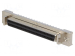 Connector: wire-board | PIN: 68 | shielded | Locking: latch,screws