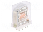 Relay: electromagnetic | DPDT | Ucoil: 24VDC | 5A/250VAC | 5A/24VDC