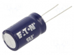 Capacitor: electrolytic | supercapacitor | 25F | 2.5VDC | ESR: 40m&Omega;