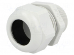 Cable gland | with long thread | M32 | 1,5 | IP68 | Mat: polyamide
