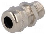 Cable gland | with long thread | M16 | 1,5 | IP68 | Mat: brass