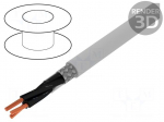 Wire | &Ouml;LFLEX&reg; CLASSIC 115 CY | 3x1,5mm2 | tinned copper braid | PVC