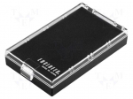 Conductive storage box for ICs | ESD | L: 75mm | W: 130mm | H: 14mm
