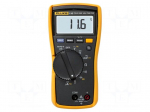 Digital multimeter | LCD 3,75 digit (6000) | I DC: 0,1u&divide;600uA