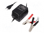 Charger: for rechargeable batteries | acid-lead | 600mA | 2.2&divide;10Ah