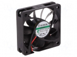 Fan: DC | axial | 12VDC | 60x60x15mm | 38.53m3/h | 29.2dBA | Vapo | 3900rpm
