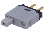 Switch: push-button | Pos: 2 | DPDT | 0.01A/28VAC | 0.01A/28VDC | 500M&Omega;