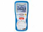 Meter: insulation resistance | LCD | 3,5 digit (4000) | VAC: 1&divide;750V