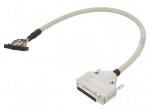 Cable | Cores: 25 | 400mm | D-Sub F SH,IDC | Shielding: shielded