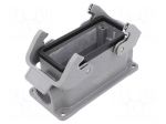 Enclosure for connectors: HDC | size 16B | Han Hv E&reg; | IP65 | M25