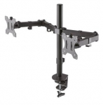 NEWSTAR FLAT SCREEN DESK MOUNT (CLAMP/GROMMET) 10-32" BLACK