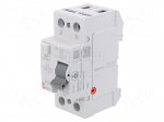 RCD breaker | Inom: 40A | Ires: 300mA | Poles: 2 | 230V,400V | IP20 | EFI