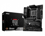 MSI | B550-A PRO | Processor family AMD | Processor socket AM4 | DDR4 DIMM | Memory slots 4 | Supported hard disk drive interfaces SATA