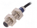 Sensor: inductive | OUT: PNP / NO | 0&divide;2mm | 12&divide;24VDC | M8 | 2m | IP68
