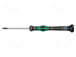 Screwdriver: precision | hex key,spherical | HEX 1.3mm