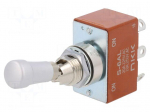 Switch: toggle | Pos: 2 | DPDT | ON-ON | 10A/250VAC | 20A/30VDC | S