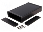 Enclosure: with panel | 1455 | X: 103mm | Y: 160mm | Z: 30mm | aluminium
