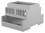 Enclosure: for DIN rail mounting | Y: 90mm | X: 71.2mm | Z: 53mm | PPO