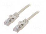 Patch cord | F/UTP | Cat: 6 | RJ45 plug,both sides | stranded | CCA | 5m