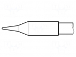 Tip | conical,elongated | 0.6mm | longlife
