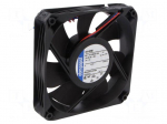 Fan: DC | axial | 24VDC | 119x119x25mm | 225m3/h | 55dBA | ball | 5400rpm