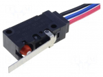 Microswitch SNAP ACTION | 5A/250VAC | 5A/30VDC | with lever | SPDT
