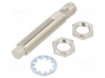 Sensor: inductive | OUT: NPN / NO | 0&divide;8mm | 10&divide;30VDC | M12 | IP67 | 200mA