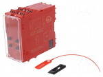 Automation module: safety relay | 24VAC | 24VDC | IN: 3 | -25&divide;50&deg;C