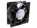 Fan: DC | axial | 24VDC | 119x119x38mm | 355m3/h | 67dBA | ball | 6800rpm