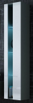 Cama Shelf unit VIGO NEW 180/40/30 grey/white gloss