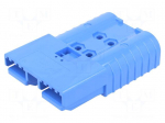 Connector: DC supply | 550A | 600V | crimped | blue