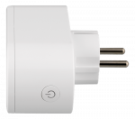 DELTACO SMART HOME switch, WiFi 2.4GHz, energy monitoring, 2xCEE 7/3, 13A, timer, white / SH-P02E
