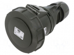 Connector: AC supply 3-phase | socket | female | 32A | 400VAC | IP67