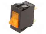 Circuit breaker | 14A | Poles: 1 | SNAP-IN | TA45 2P | Leads: connectors
