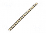 Programmable LED tape | RGBW | 5050 | LED/m: 144 | 8mm | black PCB | IP65