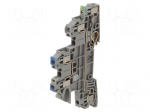 Splice terminal: rail | for DIN rail mounting | screw terminal