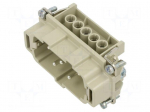 Connector: HDC | contact insert | male | EPIC H-BVE | PIN: 5 | 16A | 630V